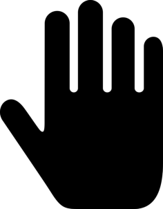 Palm Of The Hand Engraving Svg Design, Free Vectors File